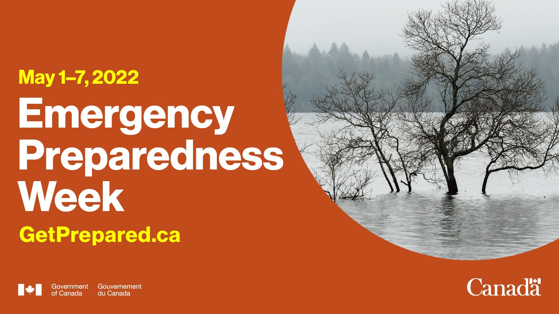 Emergency Preparedness Week May 1, 2022 to May 7, 2022