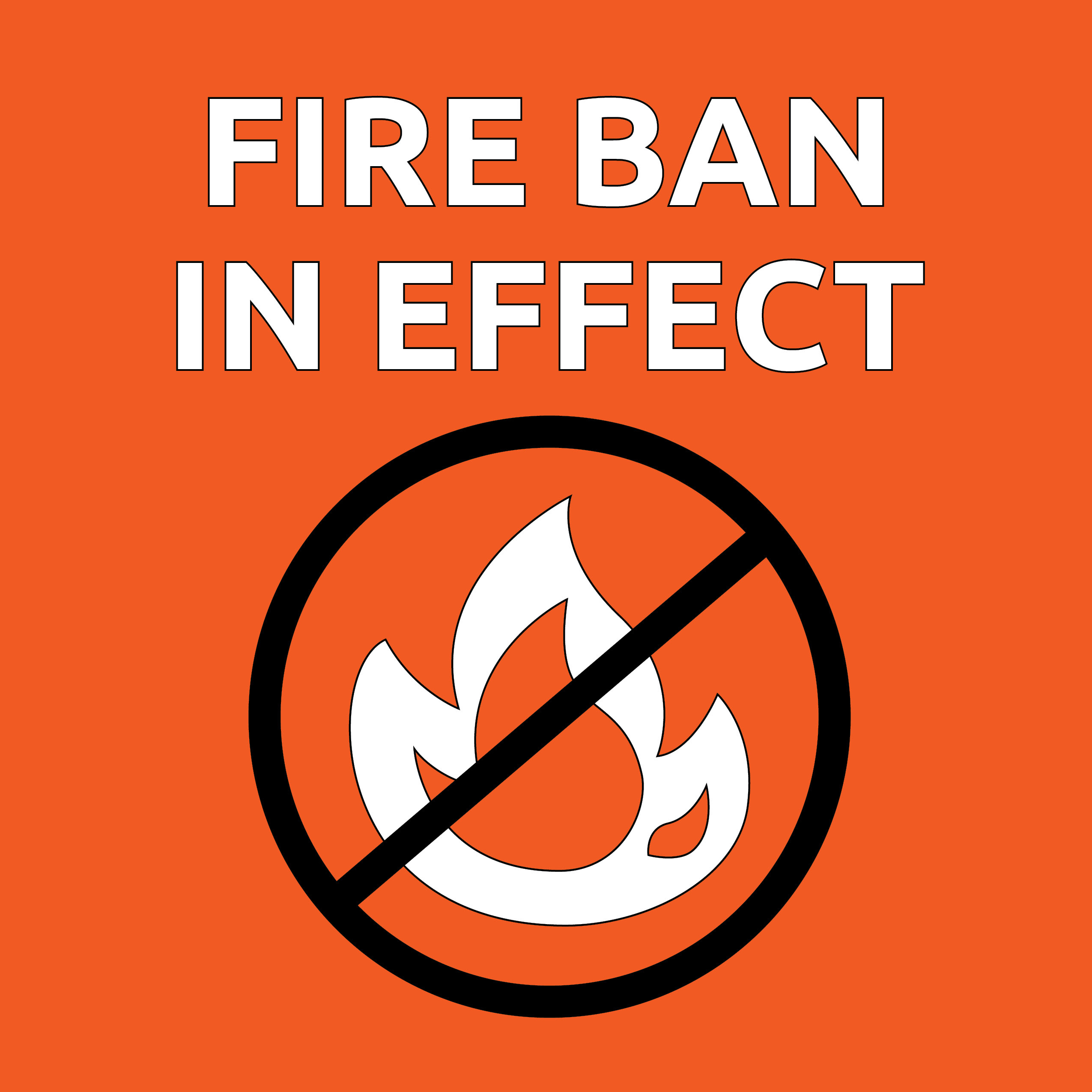 Fire Ban In Effect