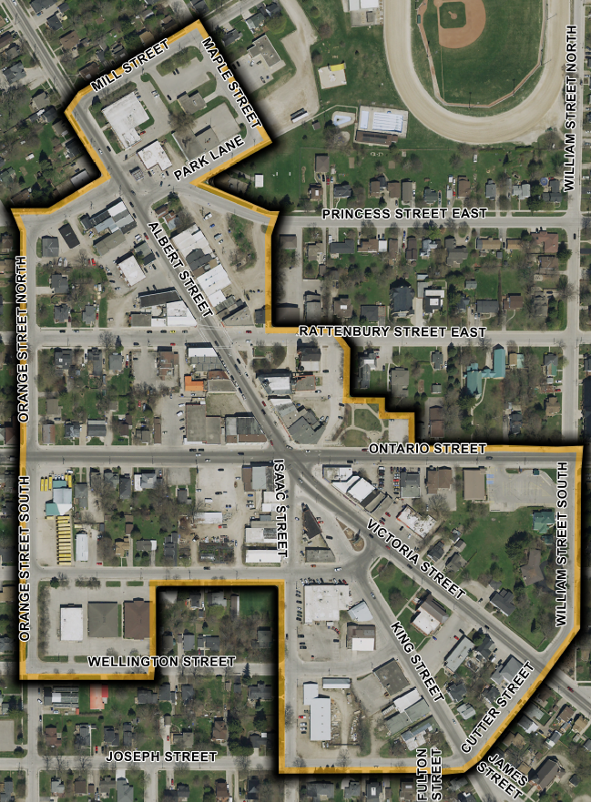 Clinton BIA Boundary Map