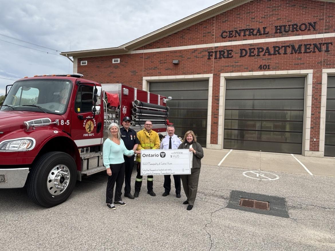 Central Huron Fire Department Community Emergency Preparedness Grant